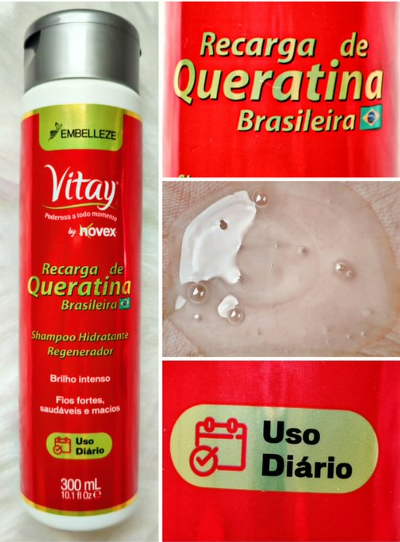 novex recarga de queratina