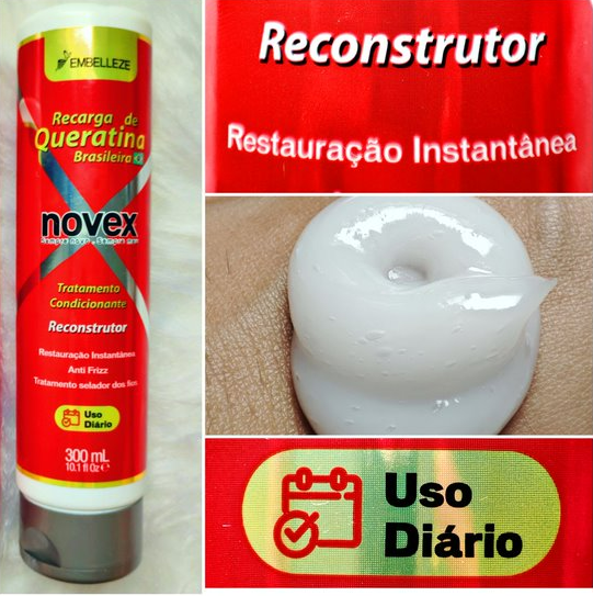 novex recarga de queratina