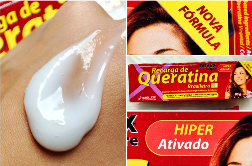 novex recarga de queratina