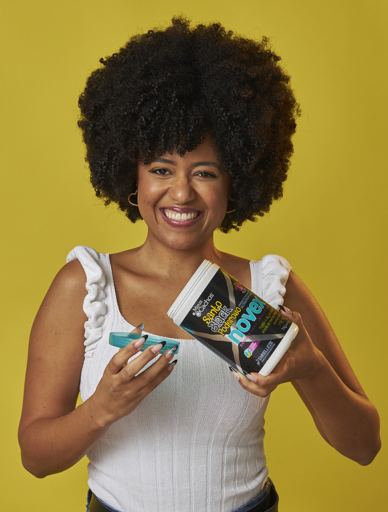 Novex Santo Black Poderoso