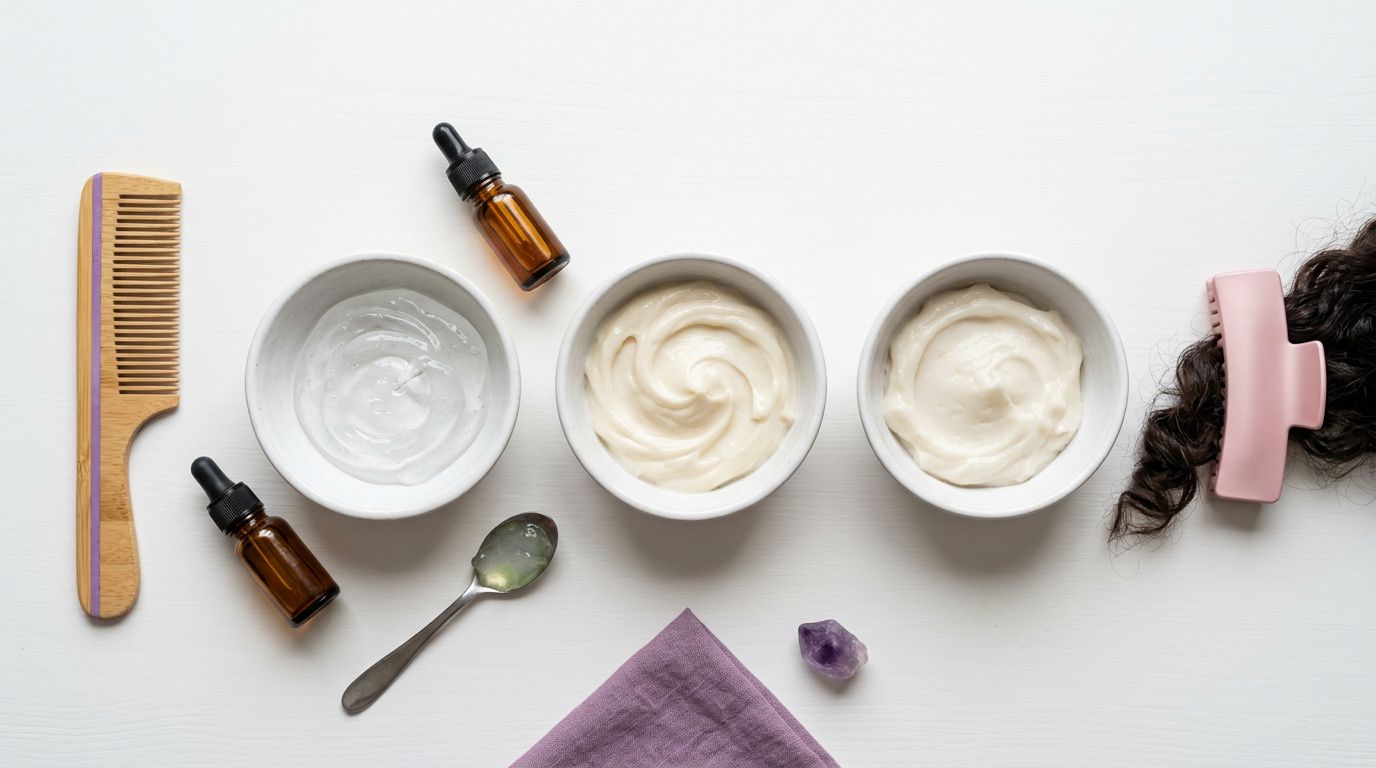 Produtos e ferramentas para cuidados capilares
