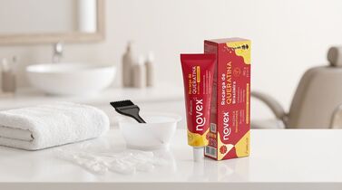 Kit de tratamento capilar Novex para queratina