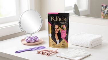 Produto Pelúcia para cuidados com os cabelos
